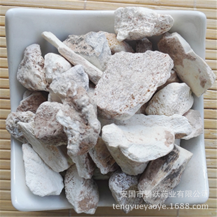 Dragon Bone Long Gu Dried Mineral Herb 500g Traditional TCM Raw Material quality and texture