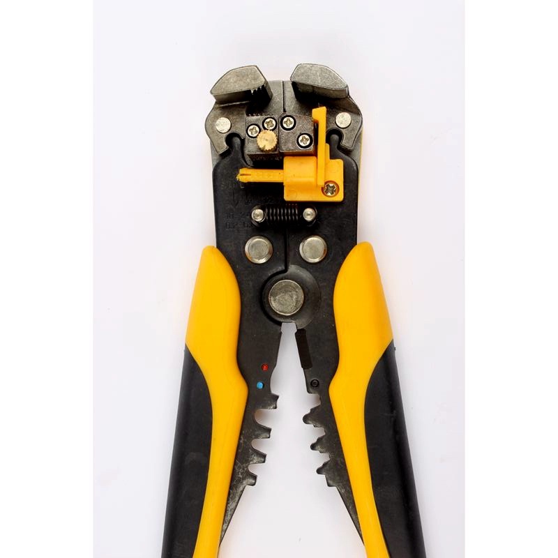 HS-D1 多功能自动剥线钳电工电缆剥皮剪切工具端子压接钳压线电工