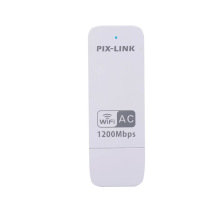 PIXLINK 1200M USB3.0快速网卡 带WPS迷你wifi信号放大接收发送器