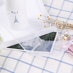 Wholesale Small Box Eyelid Glue Eye Makeup Pouch Clear Empty Box Beauty Cosmetics Storage Box Agent Decorative Accessories Box