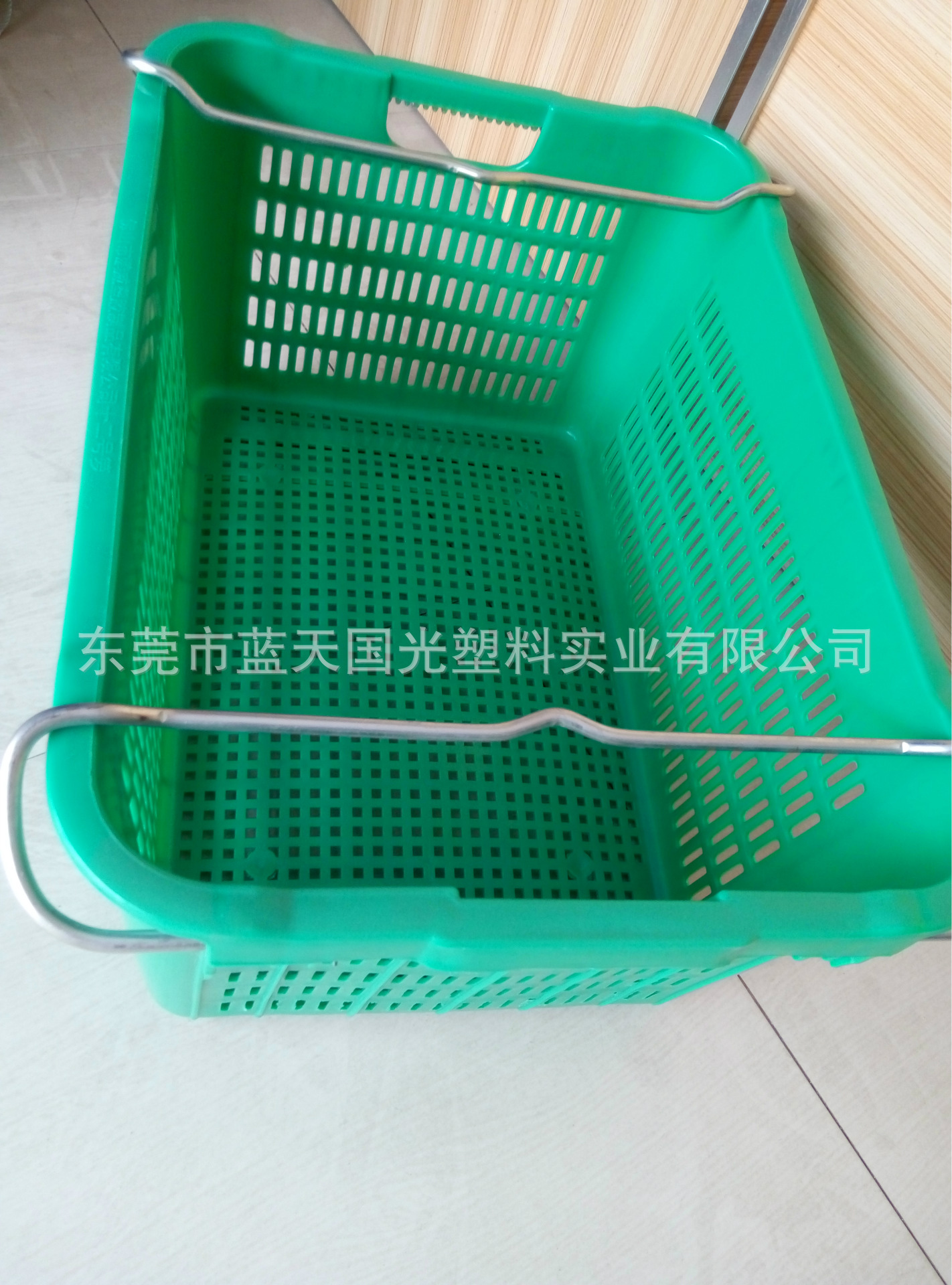 供应湖南长沙物流运输周转筐 果蔬运输周转萝2#带铁耳 可烫金