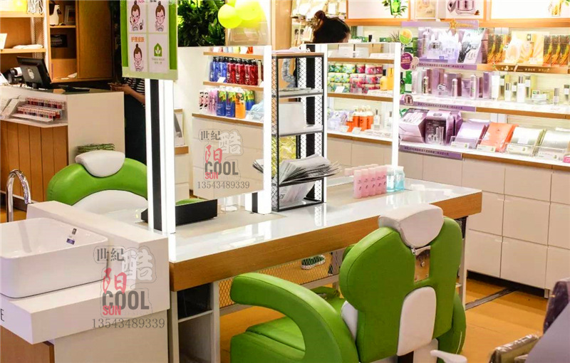 化妆品体验台 化妆品展柜