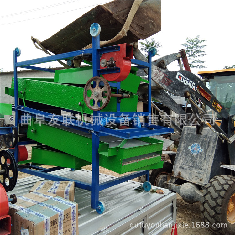 粮食精选机 新型五谷杂粮除杂筛选机 三层枸杞清选机  62