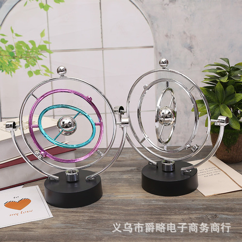 A606 Planet Perpetual Motion Instrument Celestial Model Dynamics Orbital Dynamic Craft Art Magnetic Promise Rocker