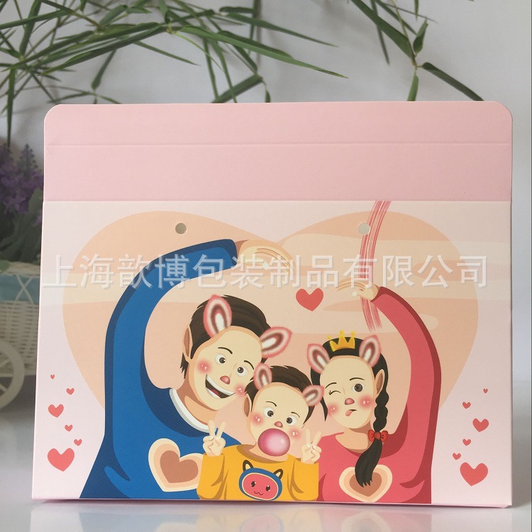 个性定制 350g白卡覆哑膜 异性卡扣 新款 红蛋包装盒