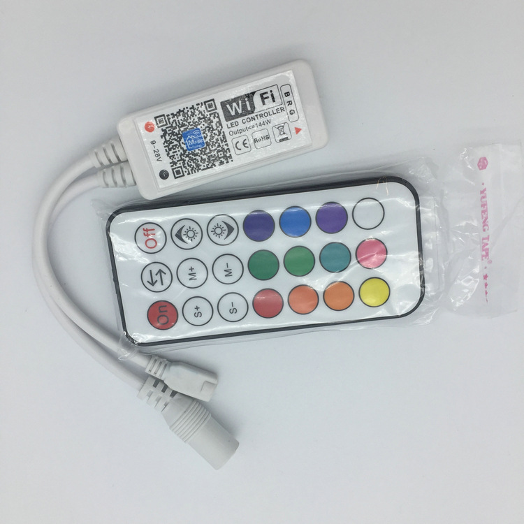 21 ключевой WiFi цвет RGB контроллер (4)
