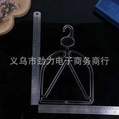 透明塑料帽架/帽子架/掛鈎/帽子展示架/圍巾架/衣架/飾品收納架子