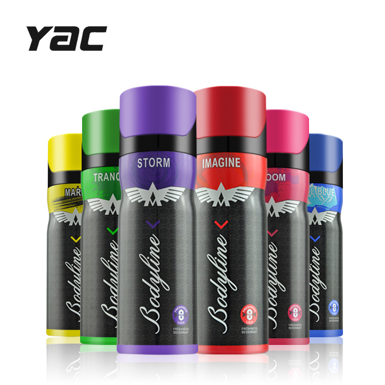 厂家批发YAC雅客日化去狐臭止汗香体喷雾淡香持久男士女士加工OEM