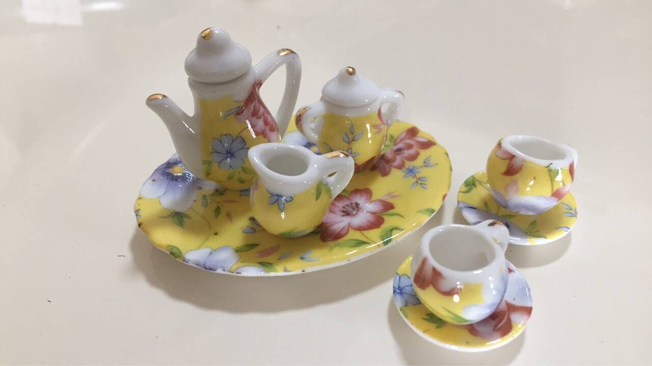 dollhouse  miniaturesʳ�� diy ģ�ͷ�������������� �մɲ��