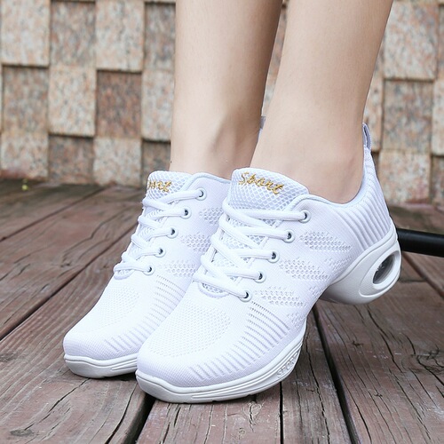 Soft sole modern dance shoes for adults wholesale  new square dance shoes dance shoes for women spring dance shoes black