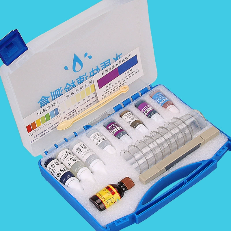 Litiancai набор инструментов для проверки качества воды ручка для проверки минералов PH реагент остаточного хлора демонстрационный костюм для проверки качества воды