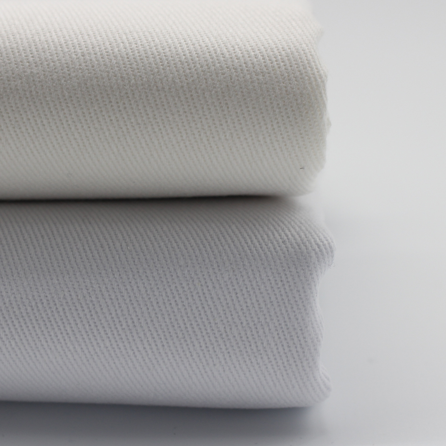 White elastic denim cloth