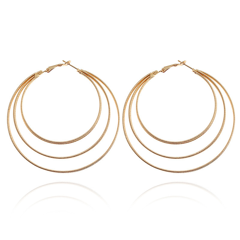 Fashion OL alloy plating earring (Gold)NHNNZ3001-Gold
