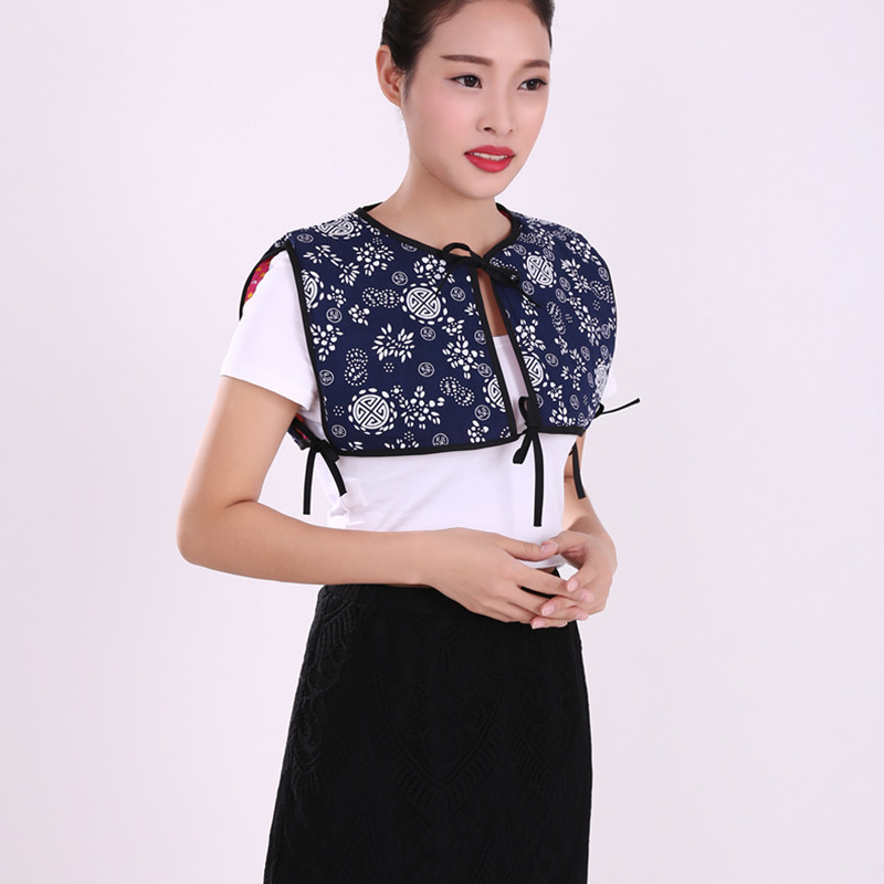 厂家直销艾绒护肩  纯棉亲肤面料内胆可拆洗  小马甲披肩|ru