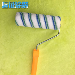 9-inch thermoplastic solvent-resistant no-drip roller for floor paint, paint thinner, and epoxy floor coating, anti-fuzzing roller