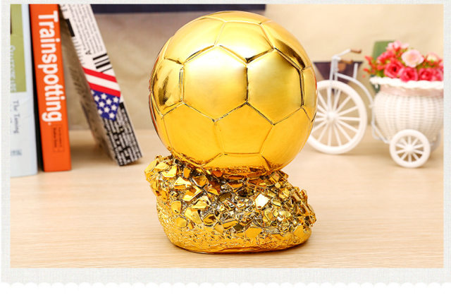 Ballon D'or Trophy Soccer Trophy SUSANMAISON Golden Ballon