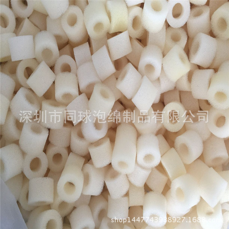 容器过滤用白色泡绵条 35PPI网状方块海绵uv打印设备用粗孔条