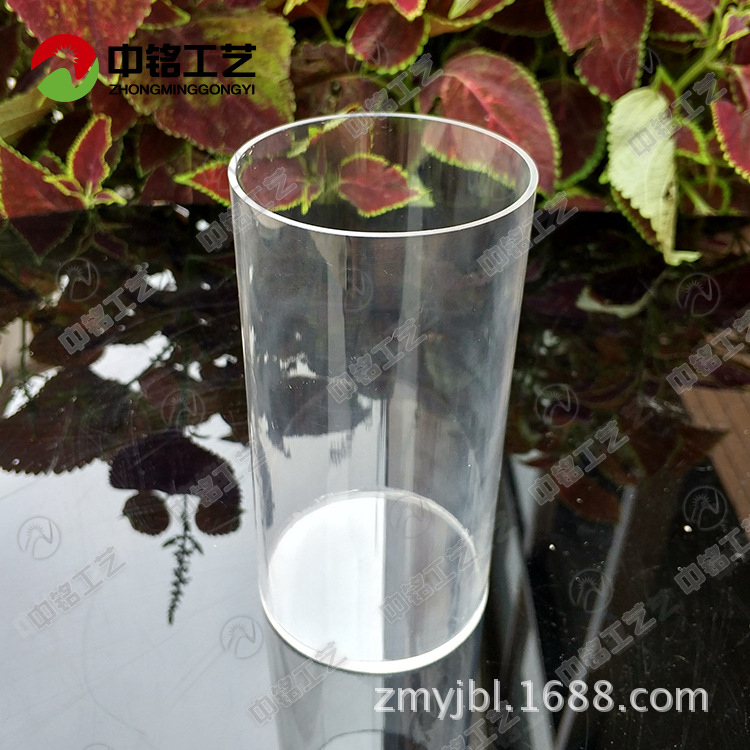 中山加工定做文具店专用亚克力笔筒 透明圆桶形桌面文具收纳盒