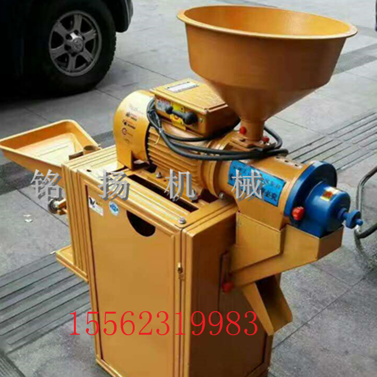 单相电磨米机 220V家用电玉米脱皮制糁机价格