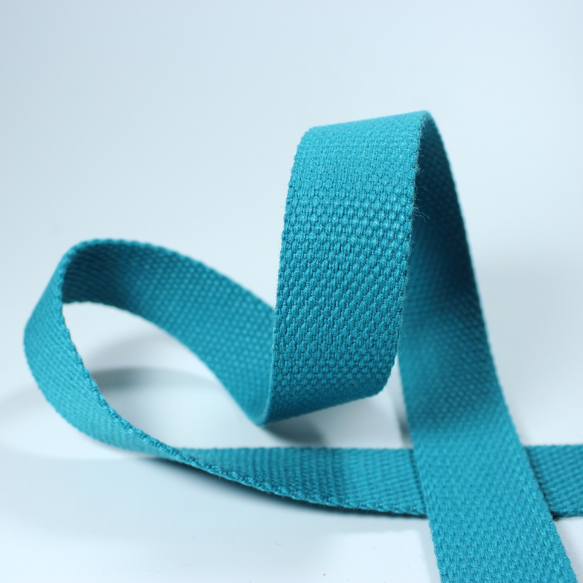 Puro algodón de poliéster completo con cuentas engrosada bolsa de lona de color sólido liso bolsas de cinta de color negro fábrica al por mayor en stock