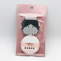 BB cushion puff sponge set, round applicator (1–2 pieces), soft makeup blending pad
