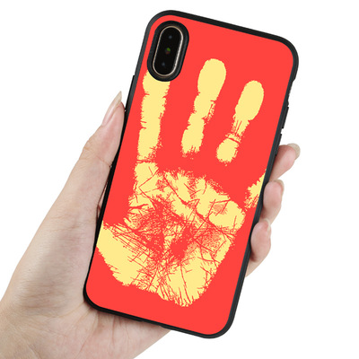 Cross border originality Thermal apply iphoneXS Temperature sensing Discoloration Mobile phone shell Induction Apple 7p Mobile phone protective cover