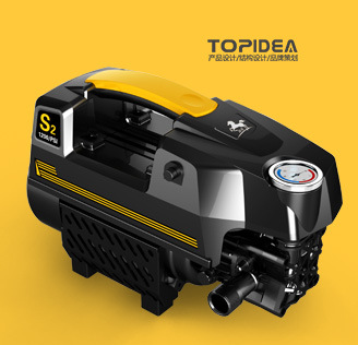 汽车清洗机产品外观设计，机械产品，仪器设备工业设计