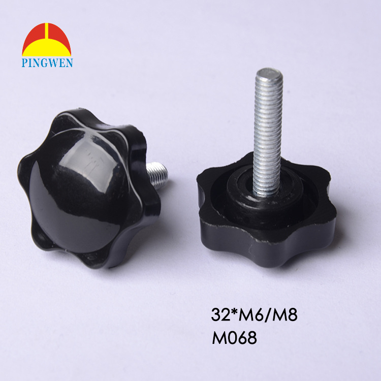 工厂供应胶柄螺丝可调脚家具沙发调整脚调节螺丝手拧螺丝六角旋扭