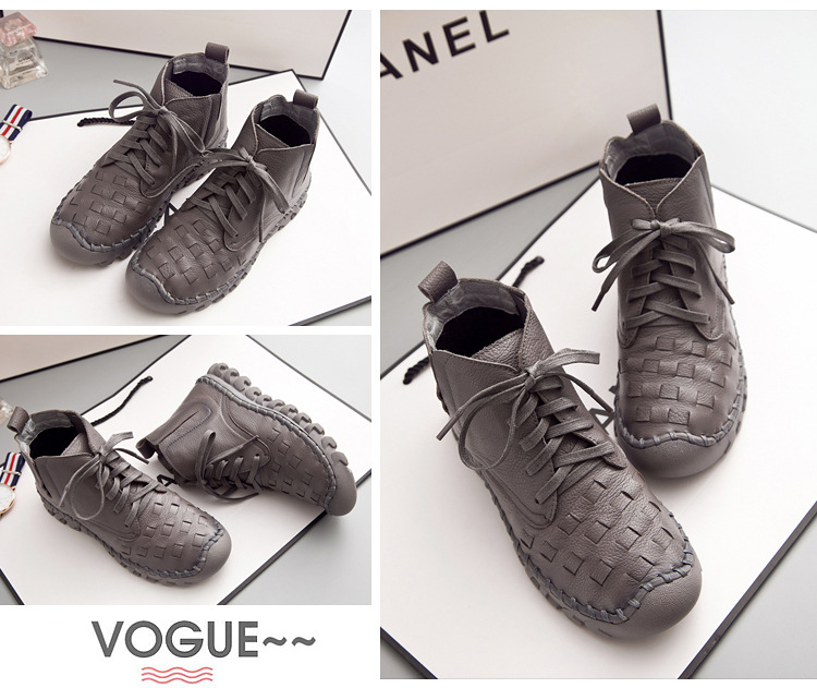 Bottes femme en En cuir - Ref 3354873 Image 52