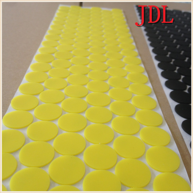 厂家热销 自粘 红色硅胶垫 透明硅胶脚垫 黑色防滑硅胶垫片