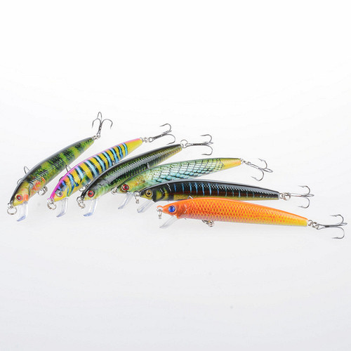 Painted lure bait 9.5cm/8.5g set Mino bionic bait plastic fake bait cross-border mandarin fish fishing