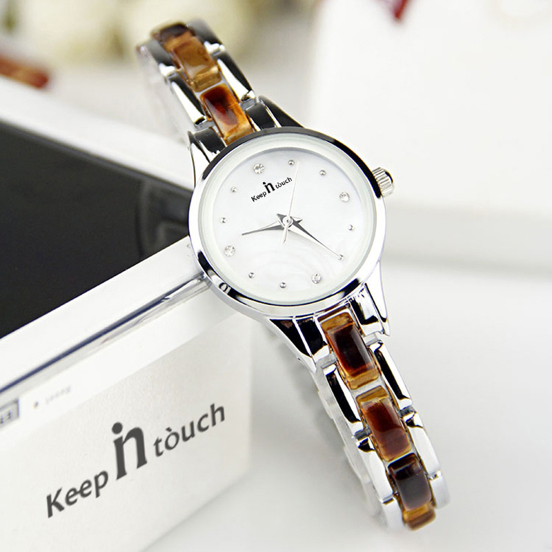 Orchid Clover Ceramic Bracelet Watch