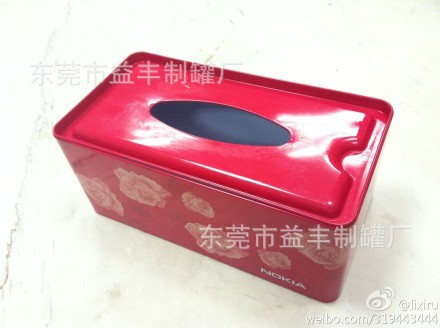 马口铁盒厂家订做彩印长方马口铁盒供应纸巾盒