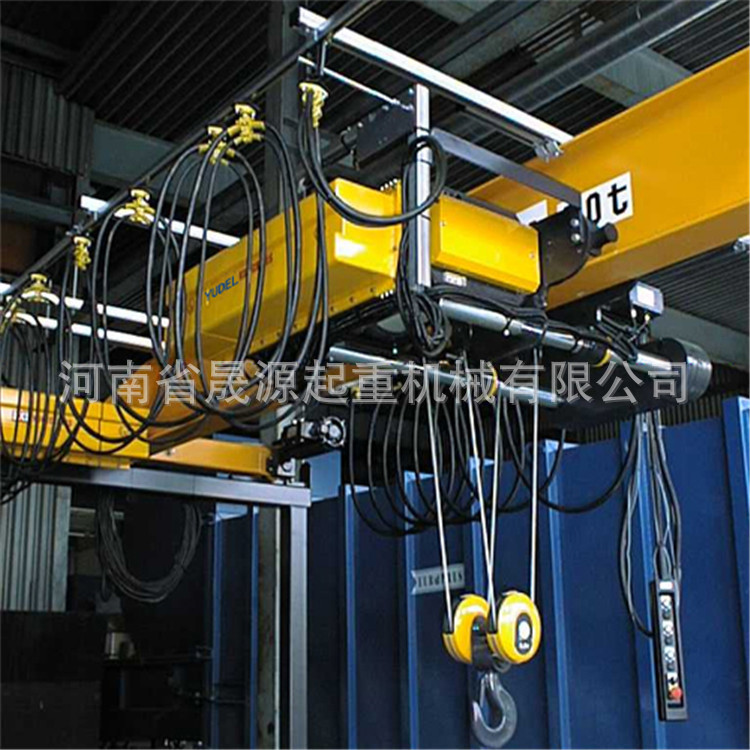 厂家供应 行吊10t欧式单梁起重机16吨欧式电动葫芦单梁起重机天车