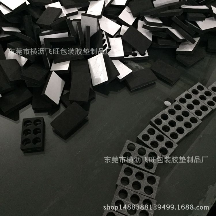 可定制泡棉EVA脚垫 橡胶垫片 黑色硅胶脚垫 eva垫 圆型方形EVA贴