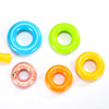 Rainbow rings, Jenga, Slinky, constructor for baby, English, early education