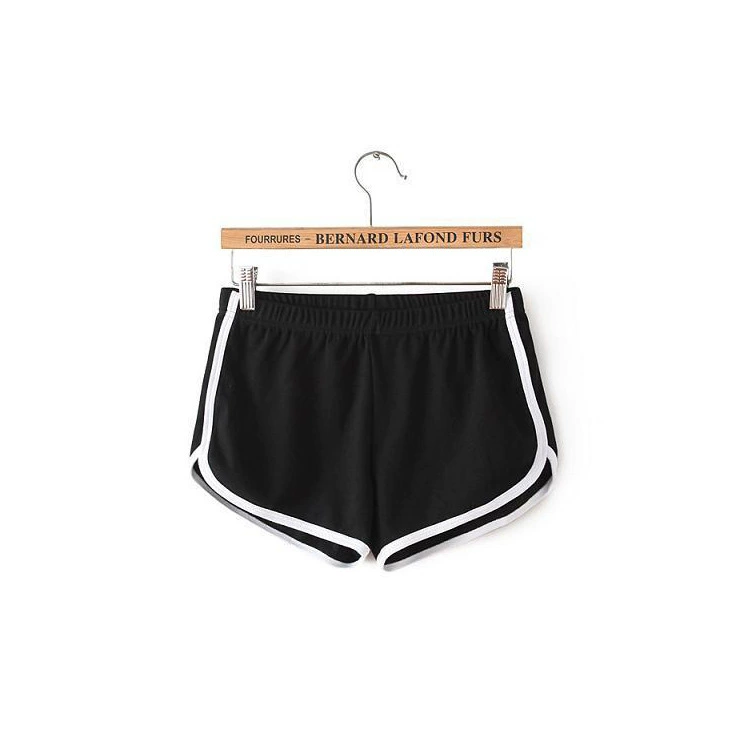 Sports Shorts Korean Style — Women's Summer Yoga & Gym Shorts, One Size, Stretch Waist