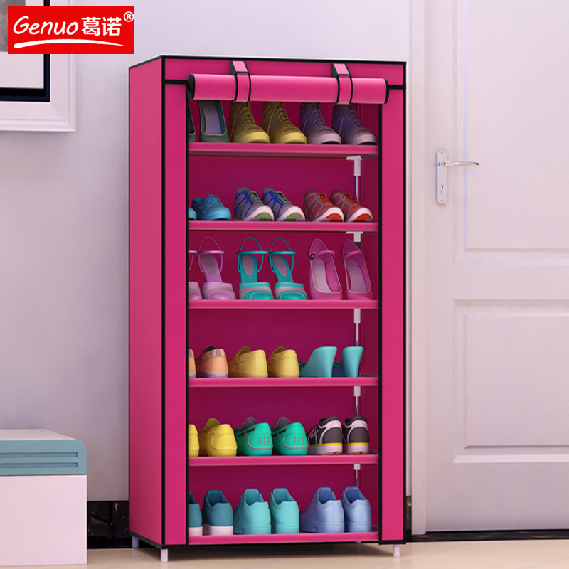 Lohas Time 9.8 Pipe Thick Non-Wills Dust Seven Federation Shoe Cabinet Creative I Composite Cabinet Storage Shoe Rack