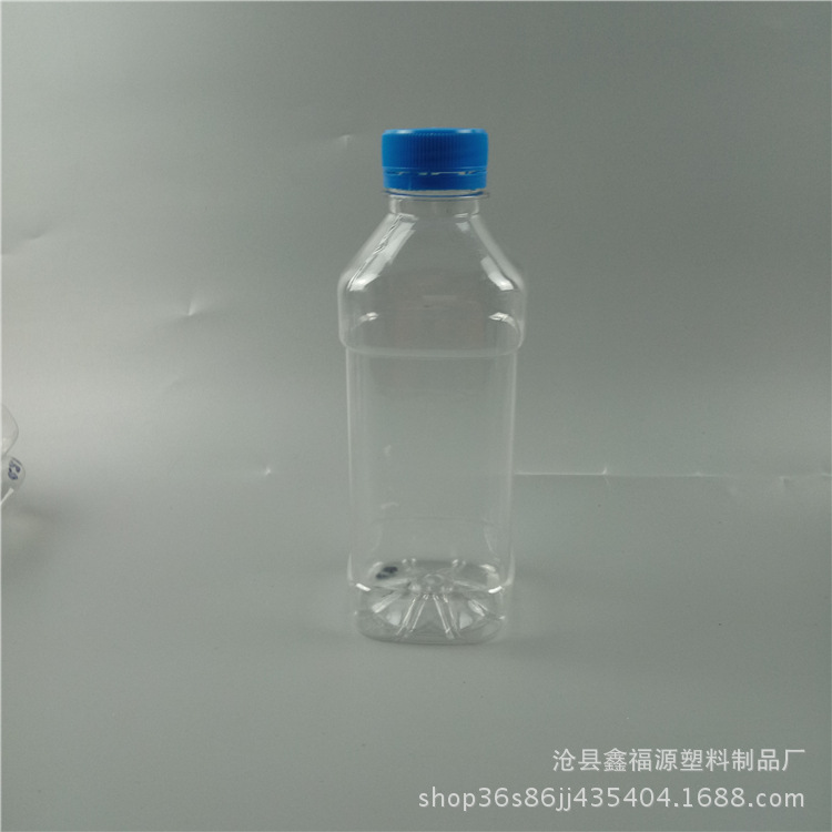 厂家批发 350ml苏打水瓶 塑料瓶 白色透明纯净水瓶