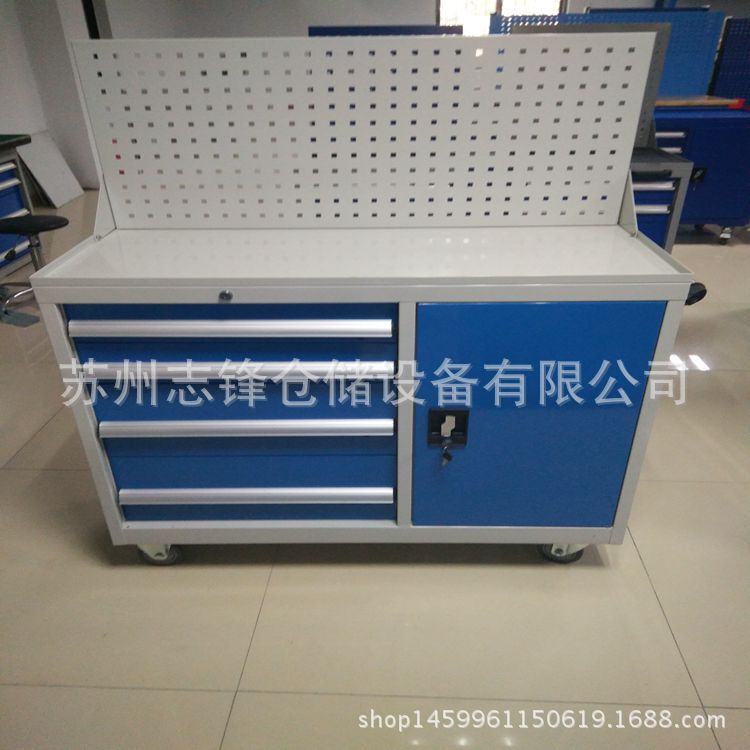 车间重型抽屉式工具柜金属工具车刀具柜组合维修工具柜金属箱