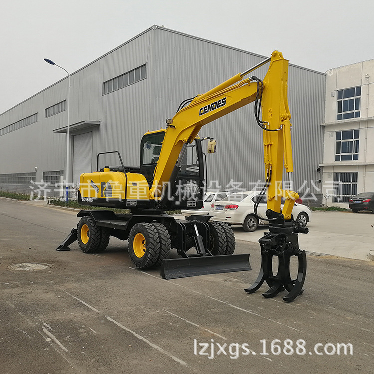 广西抓甘蔗90抓木机 抓木机源头夹木器五抓钩