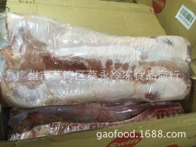 Bán buôn Tyson Thực phẩm Hoa Kỳ Nhập khẩu IBP Lợn xương đông lạnh Hàng lớn Các bữa ăn Trung Quốc và phương Tây Thịt lợn