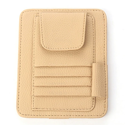 Car Glasses Holder Car Glasses Car Glasses Clip/Bill Clip - beige