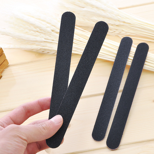 Black nail file, manicure tools, nail polishing strip, nail polishing strip, manicure sanding strip, black sand strip, shaping sand strip
