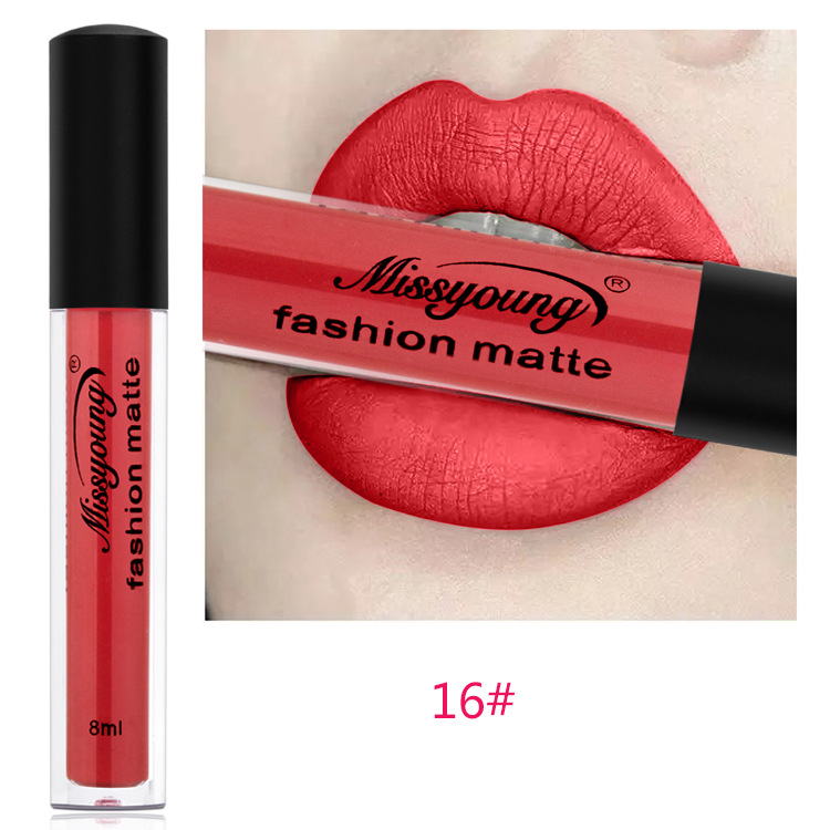 Fashion Authentic Lip Gloss Liquid Matte Makeup Lipstick display picture 16