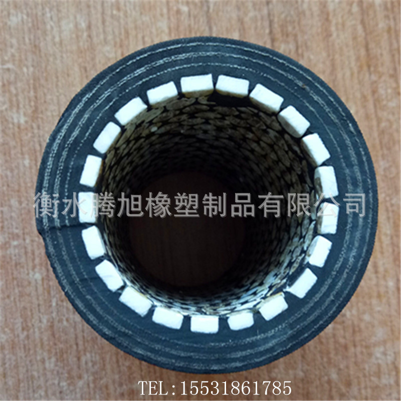 内衬陶瓷橡胶软管  夹线陶瓷橡胶软管 法兰式陶瓷软管