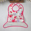 Children's waterproof eating bib for food, 2 pieces, with pocket