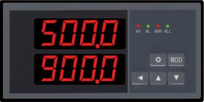 XSW数显智能仪表,主显示+第二显示,第二显示可供显示工程量单位|ru