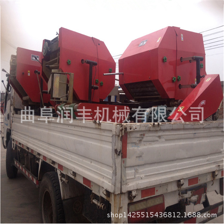 便于运输的鲜草打包机 稗草饲料打捆包膜机结构原理