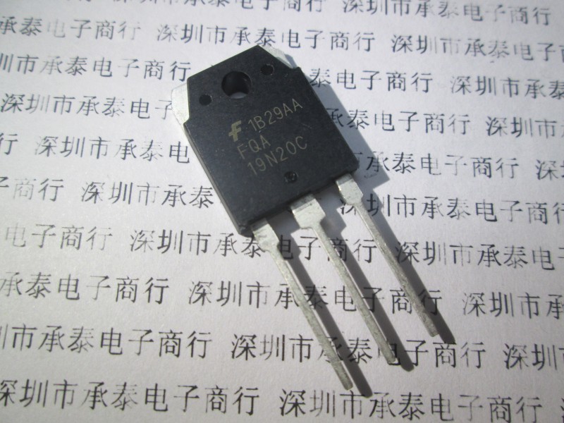 N通道场效应管 FQA19N20C FQA19N2L TO-247 全新现货